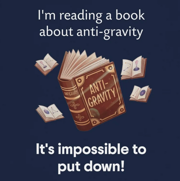 I'm reading a book about anti-gravity