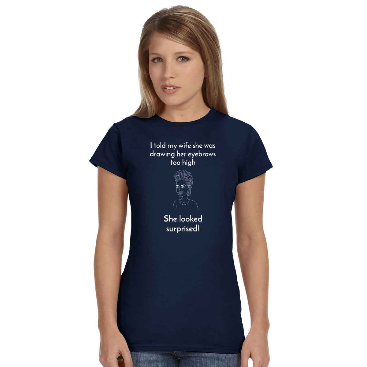 She Looked Surprised Slim t-shirt - product detail 5