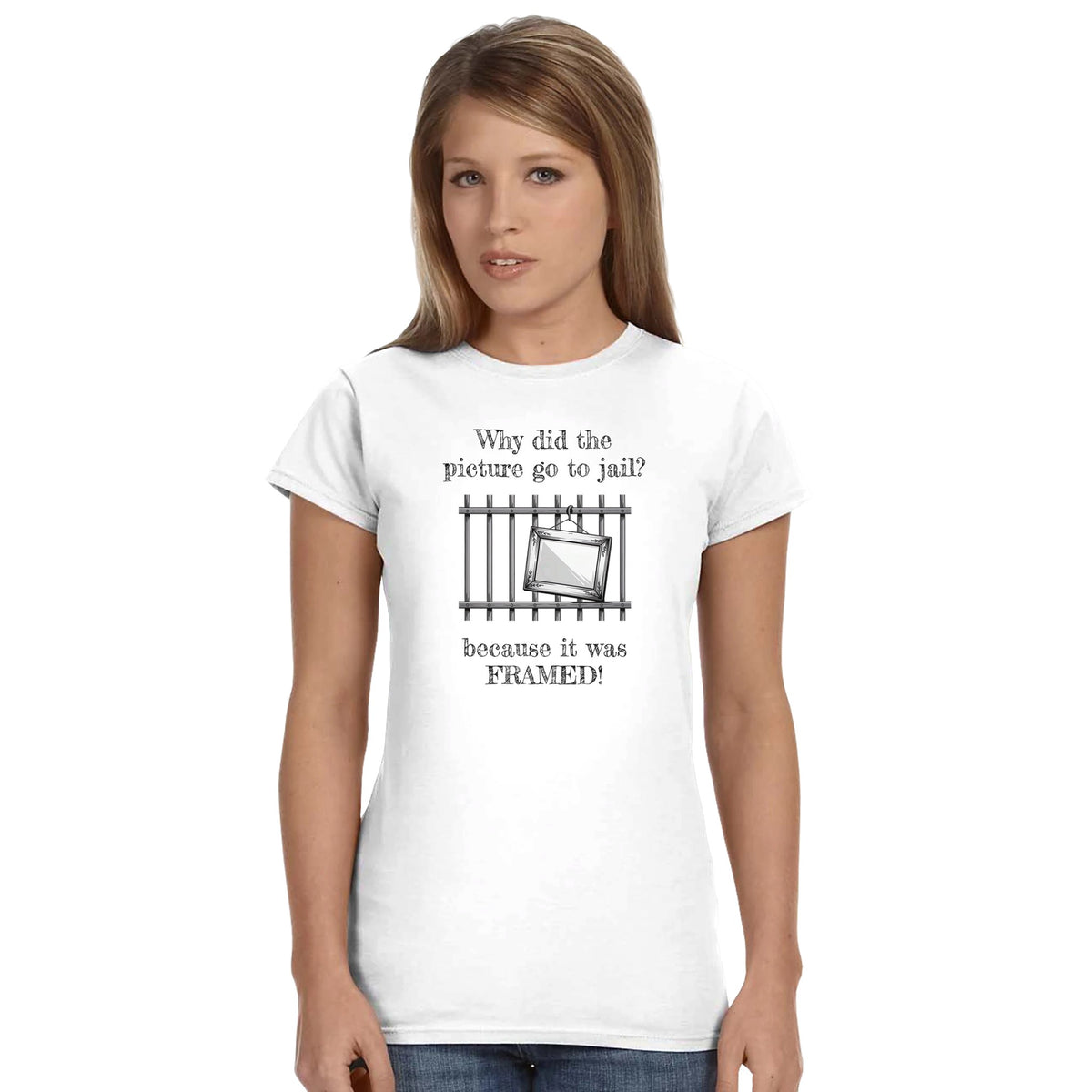 It Was Framed Slim t-shirt - alternate view