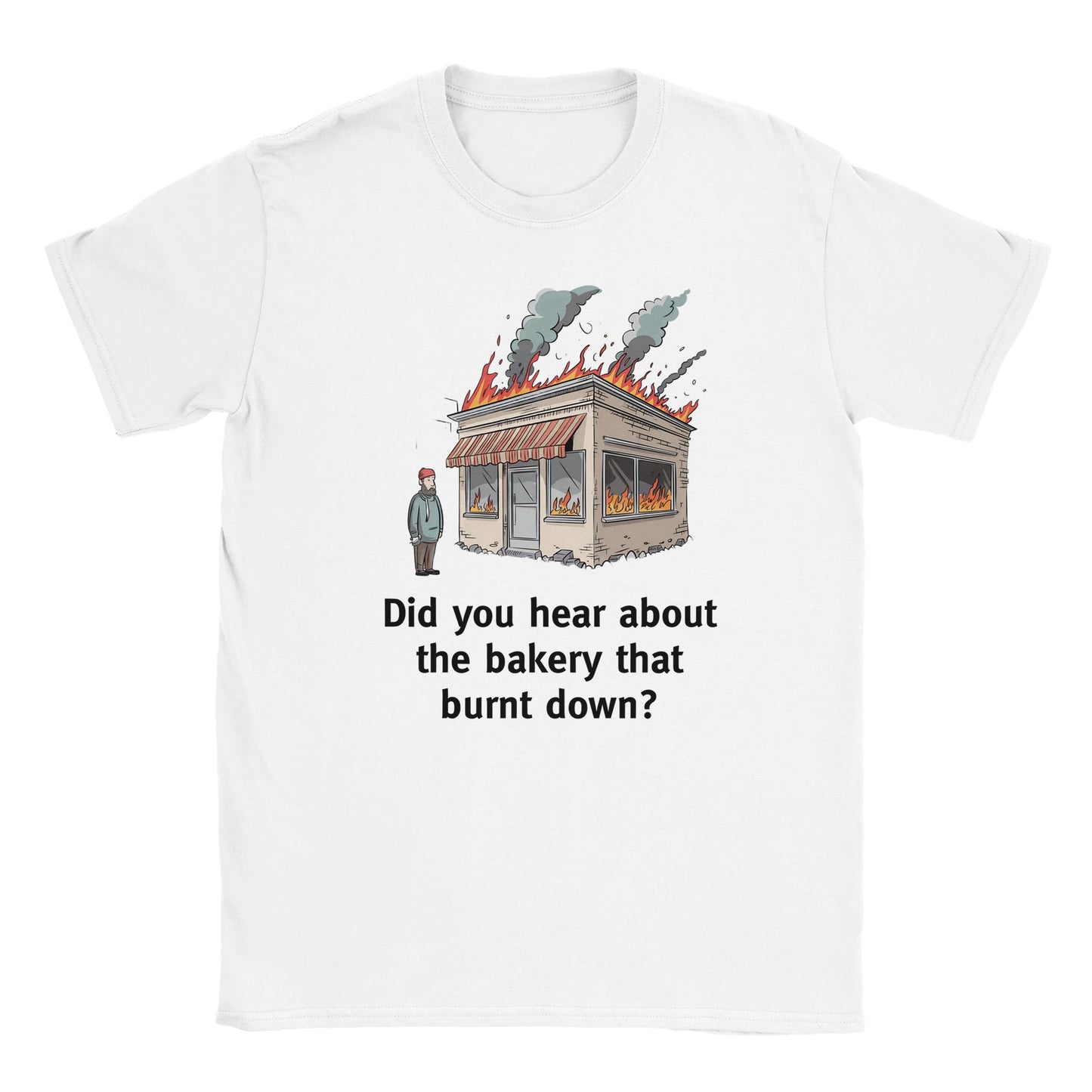 Business Is Toast t-shirt - back view
