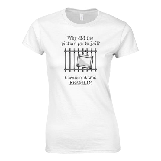 It Was Framed Slim t-shirt - back view