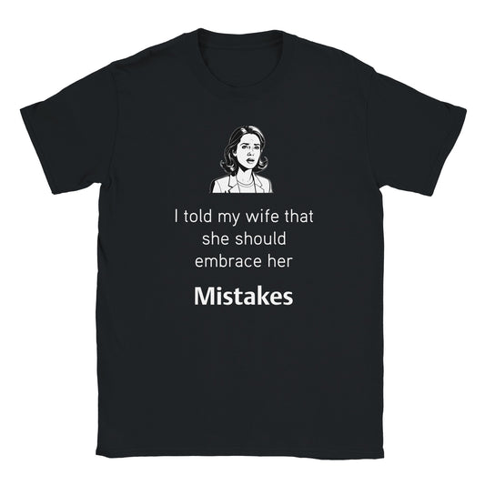 Embrace Mistakes Classic t-shirt - back view