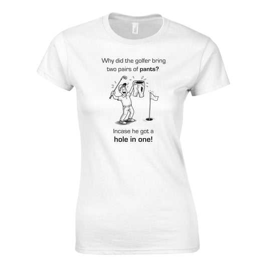 Hole In One Slim t-shirt - back view