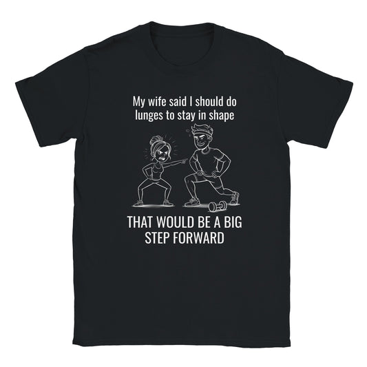 Big Step Forward t-shirt - back view