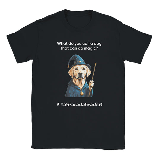 Labracadabrador t-shirt - back view